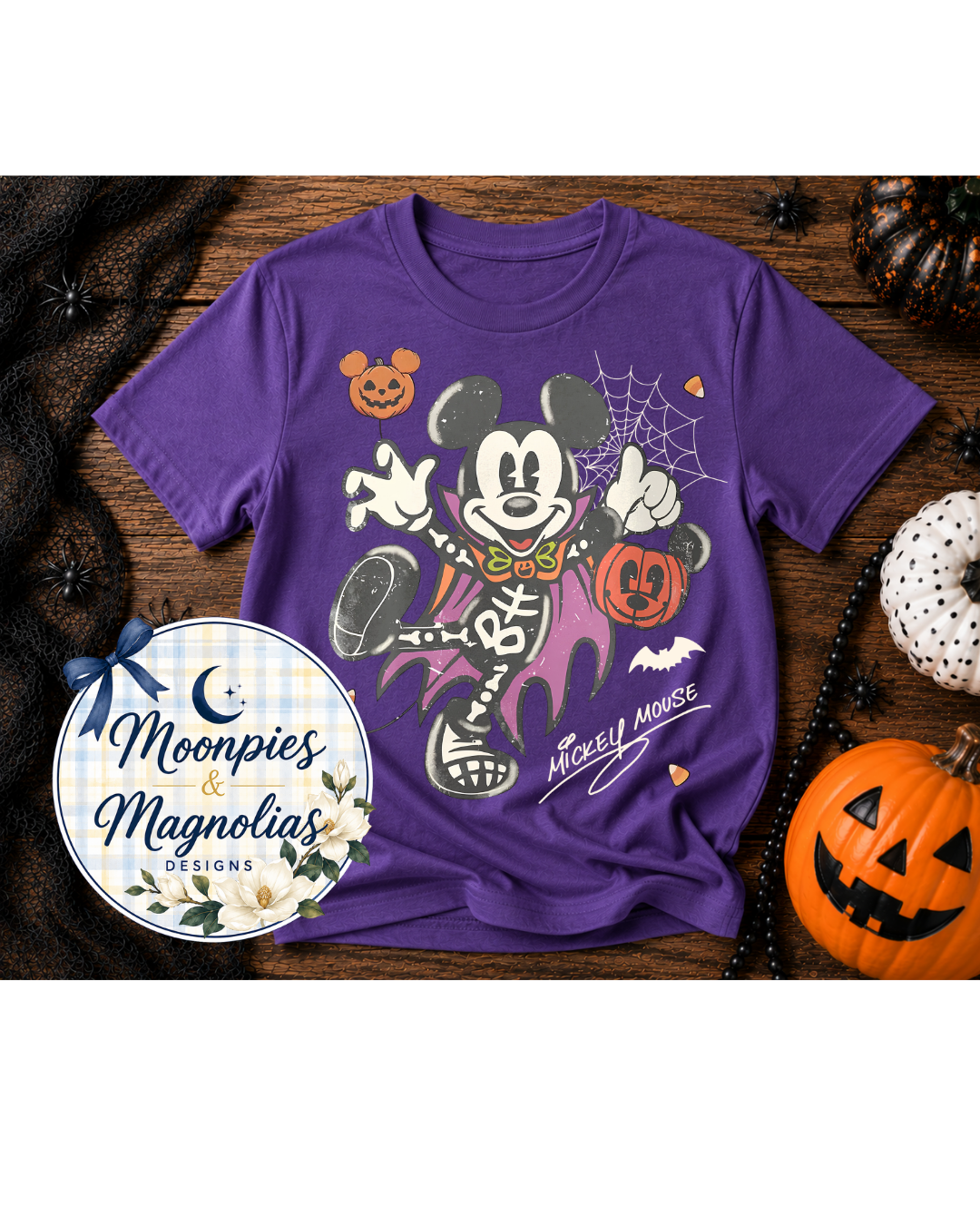 VINTAGE VAMPIRE MICKEY SHIRT