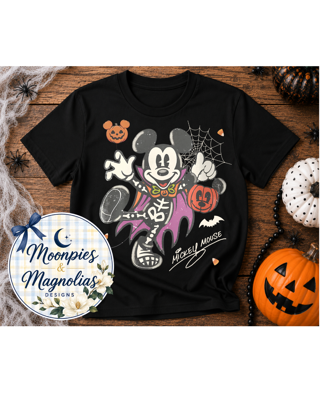 VINTAGE VAMPIRE MICKEY SHIRT
