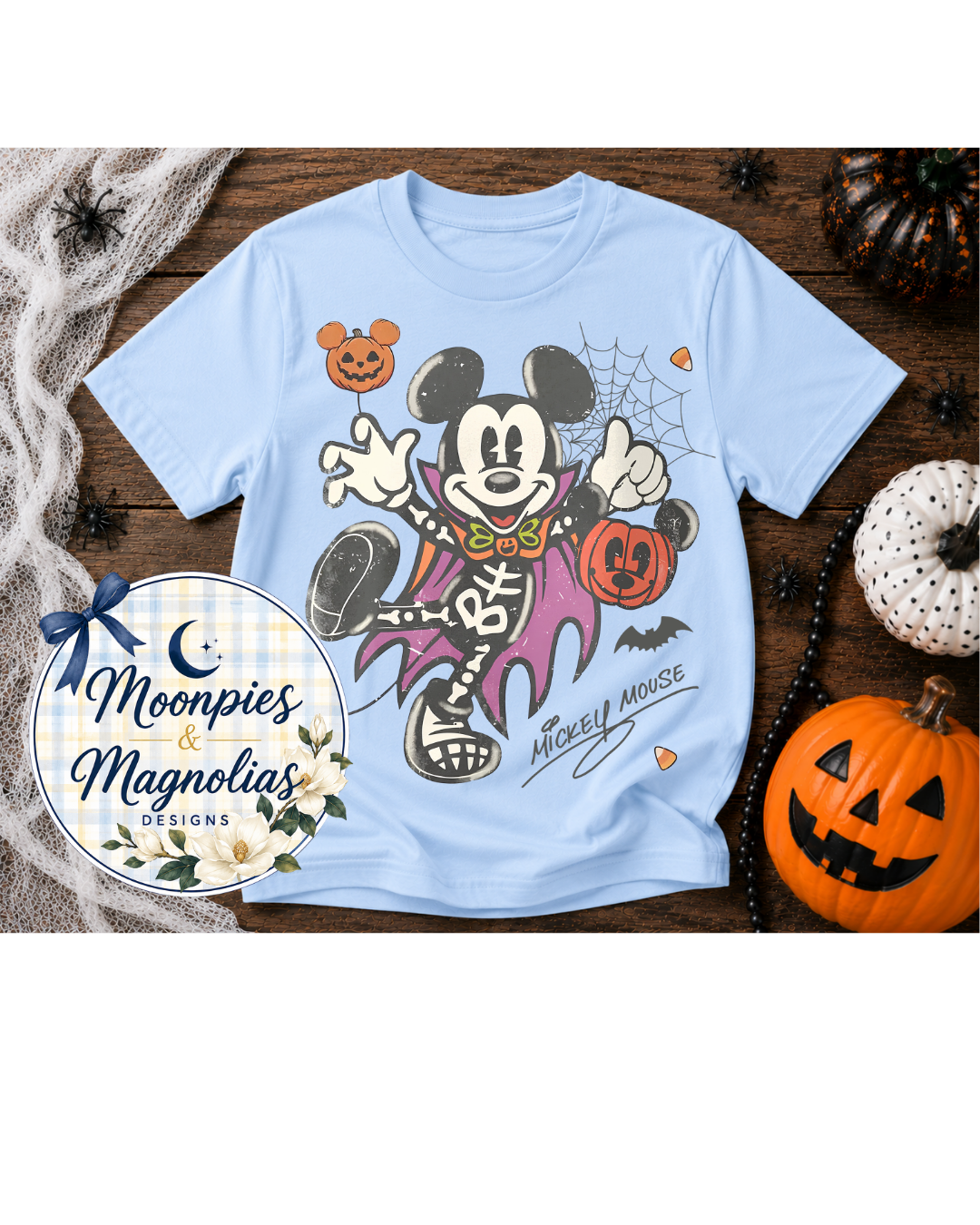 VINTAGE VAMPIRE MICKEY SHIRT