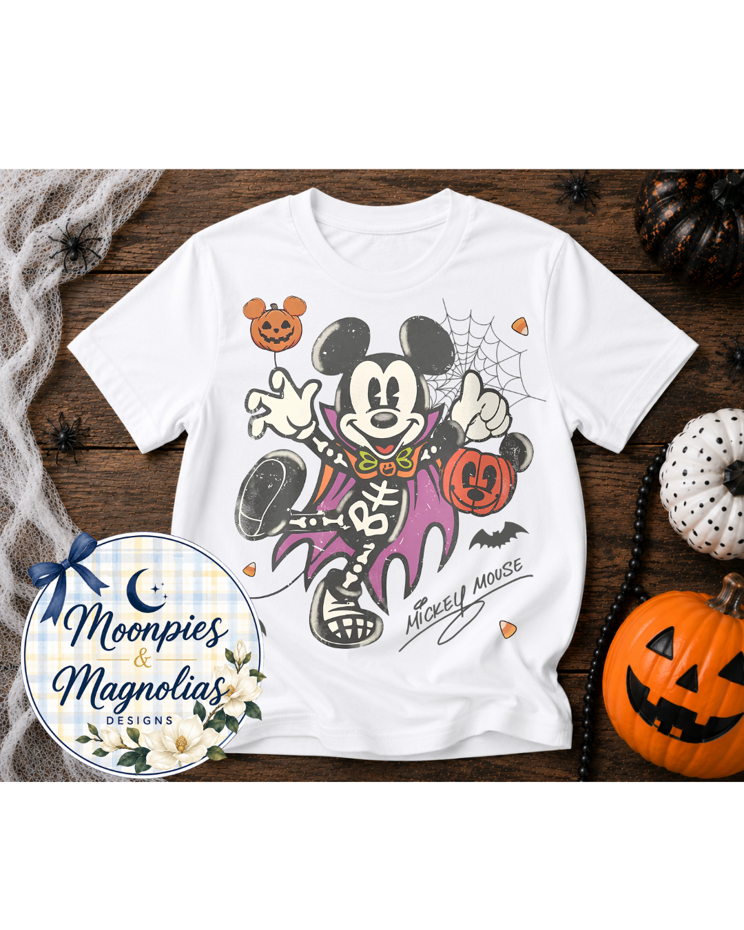 VINTAGE VAMPIRE MICKEY SHIRT