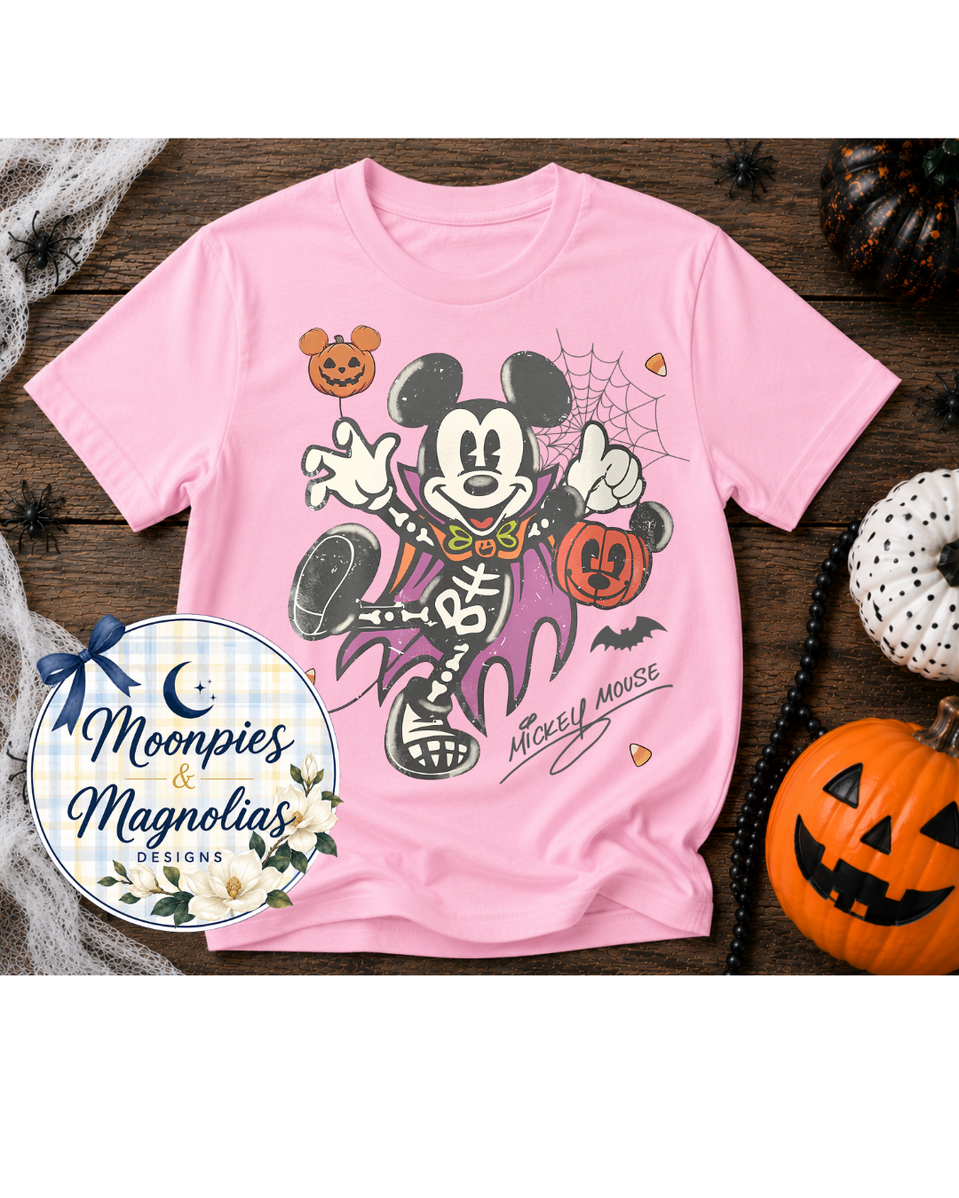 VINTAGE VAMPIRE MICKEY SHIRT