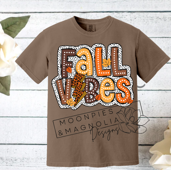 FALL VIBES COMFORT COLOR T-SHIRT