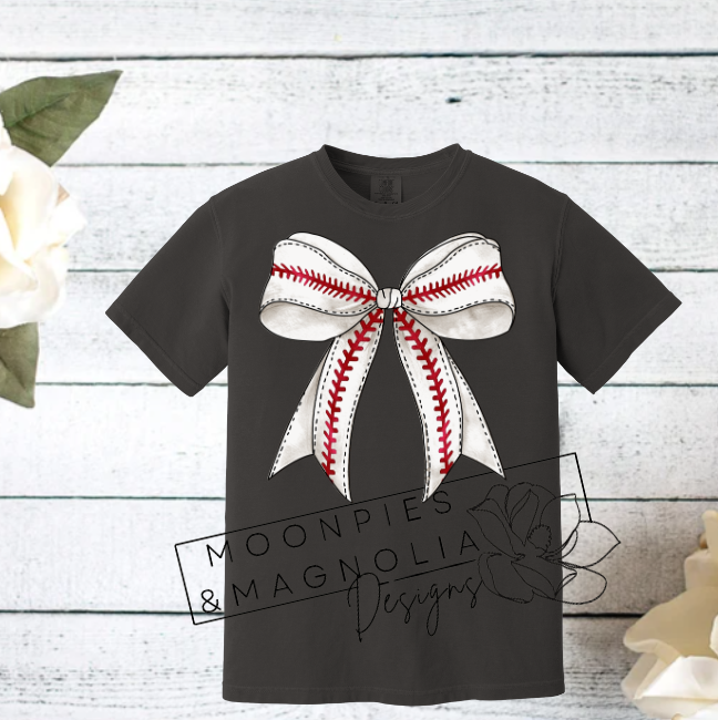 BASEBALL BOW COMFORT COLOR T-SHIRT