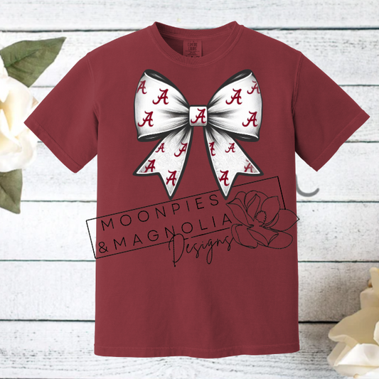 ALABAMA BOW COMFORT COLOR T-SHIRT