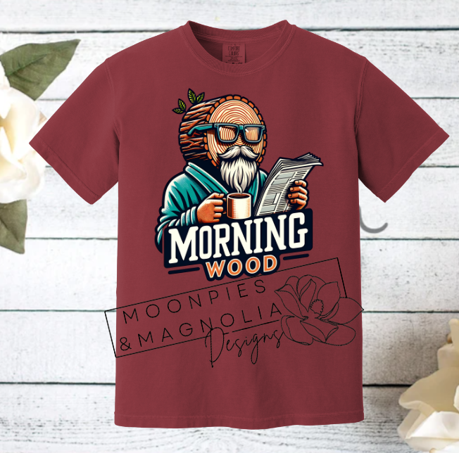 MORNING WOOD COMFORT COLOR T-SHIRT