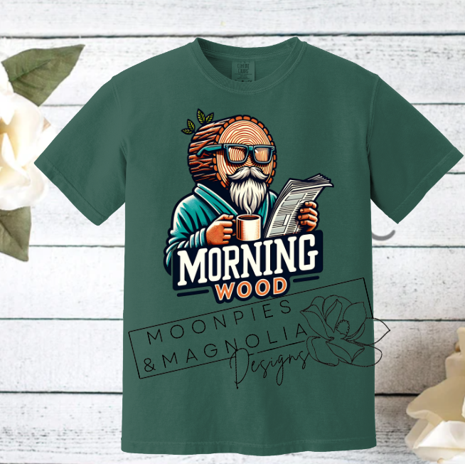 MORNING WOOD COMFORT COLOR T-SHIRT