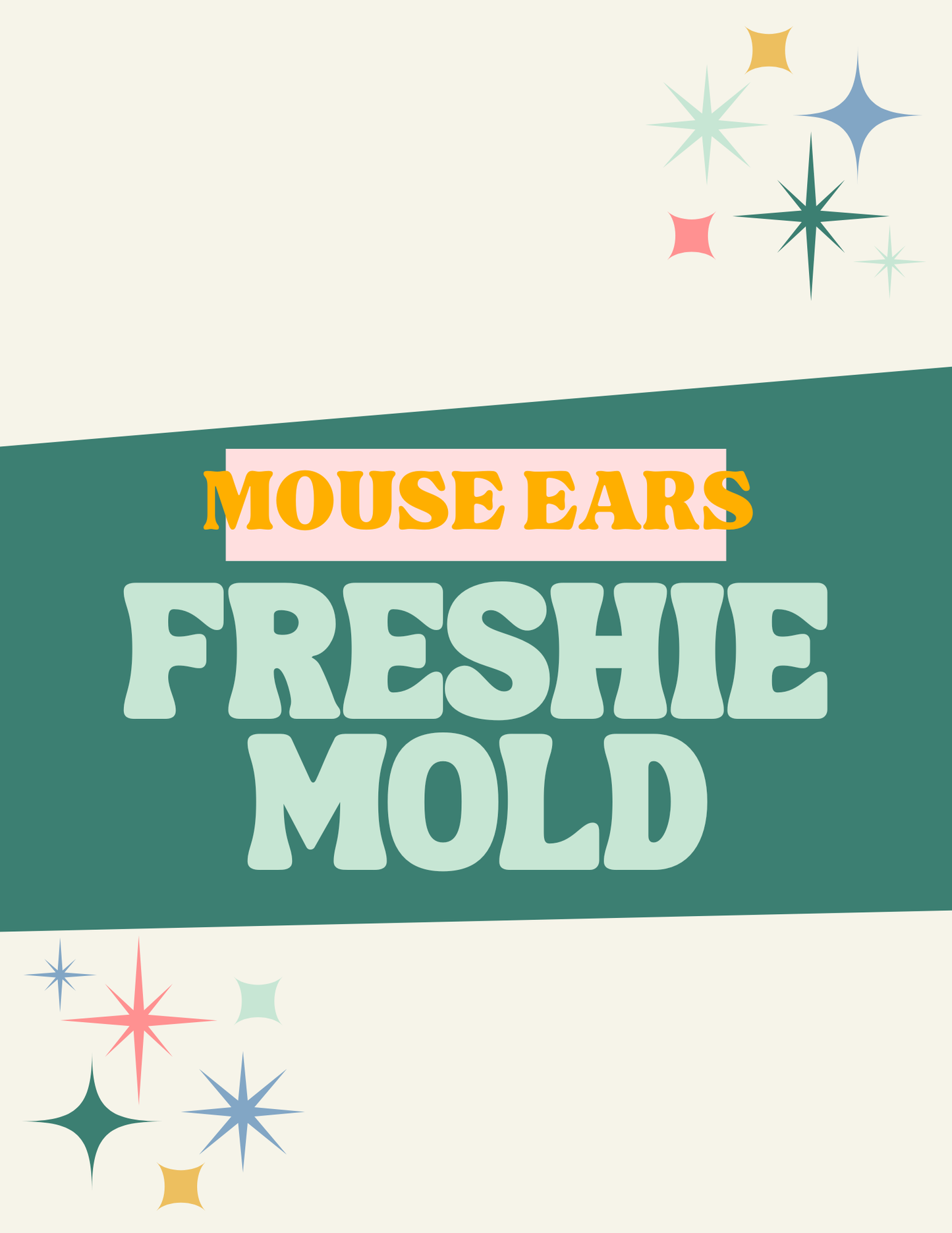 MOUSE EARS FRESHIE MOLD